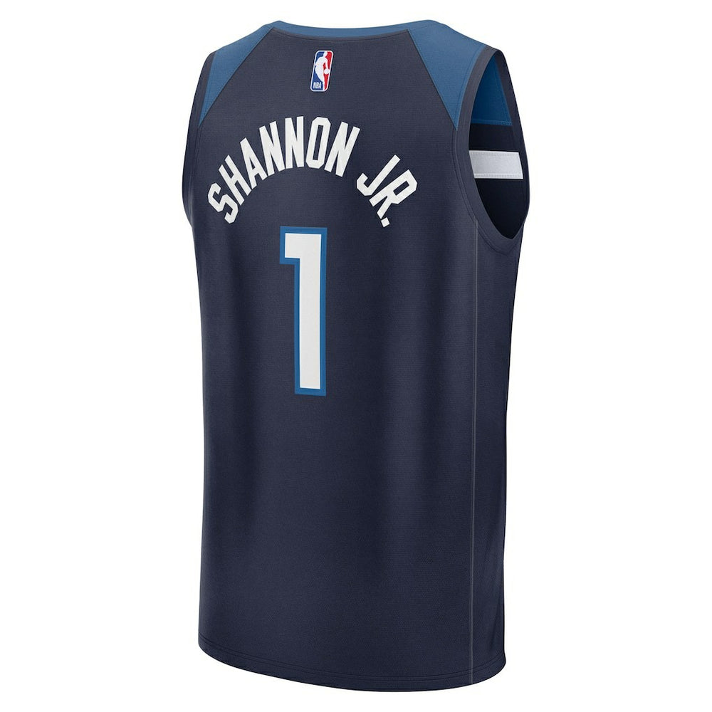 Navy Terrence Shannon Jr. Minnesota Timberwolves Fast Break Replica Jersey | NBA