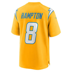 Los Angeles Chargers Omarion Hampton  Alternate Charger Power Game Player Jersey | NFL Sale