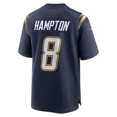 Los Angeles Chargers Omarion Hampton  Alternate Super Chargers Game Player Jersey | NFL Online