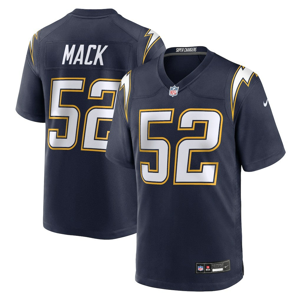 Los Angeles Chargers Khalil Mack  Alternate Super Chargers Game Player Jersey | NFL US