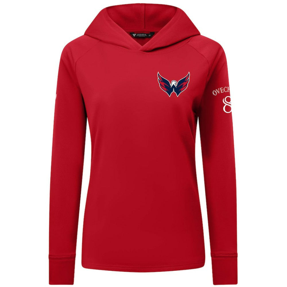 Alexander Ovechkin Washington Capitals Levelwear Women's Impression Name & Number Raglan Hoodie -  NHL Hoodies