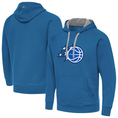 Blue Orlando Magic Antigua New Logo Victory Pullover Hoodie | NBA