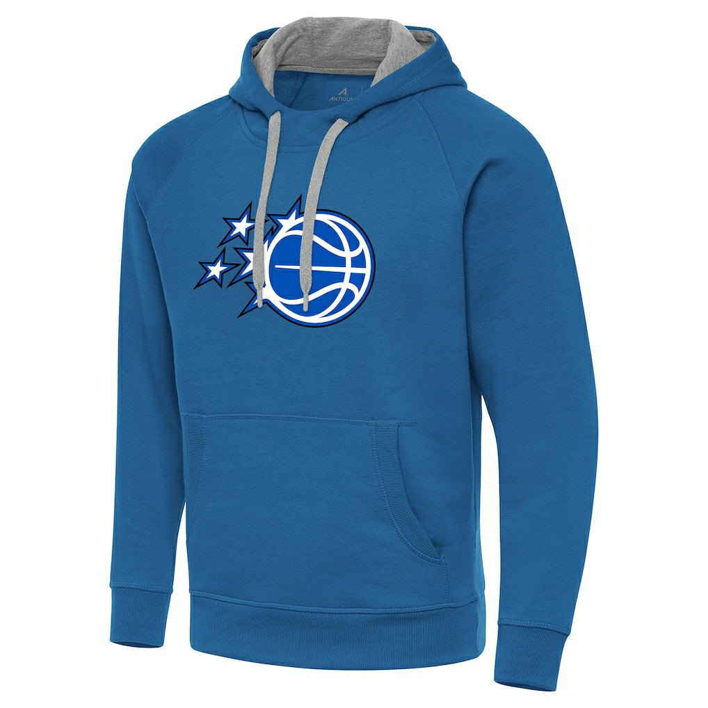 Blue Orlando Magic Antigua New Logo Victory Pullover Hoodie | NBA