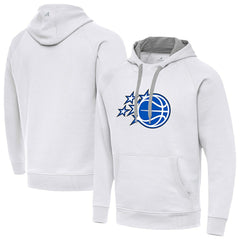White Orlando Magic Antigua New Logo Victory Pullover Hoodie | NBA