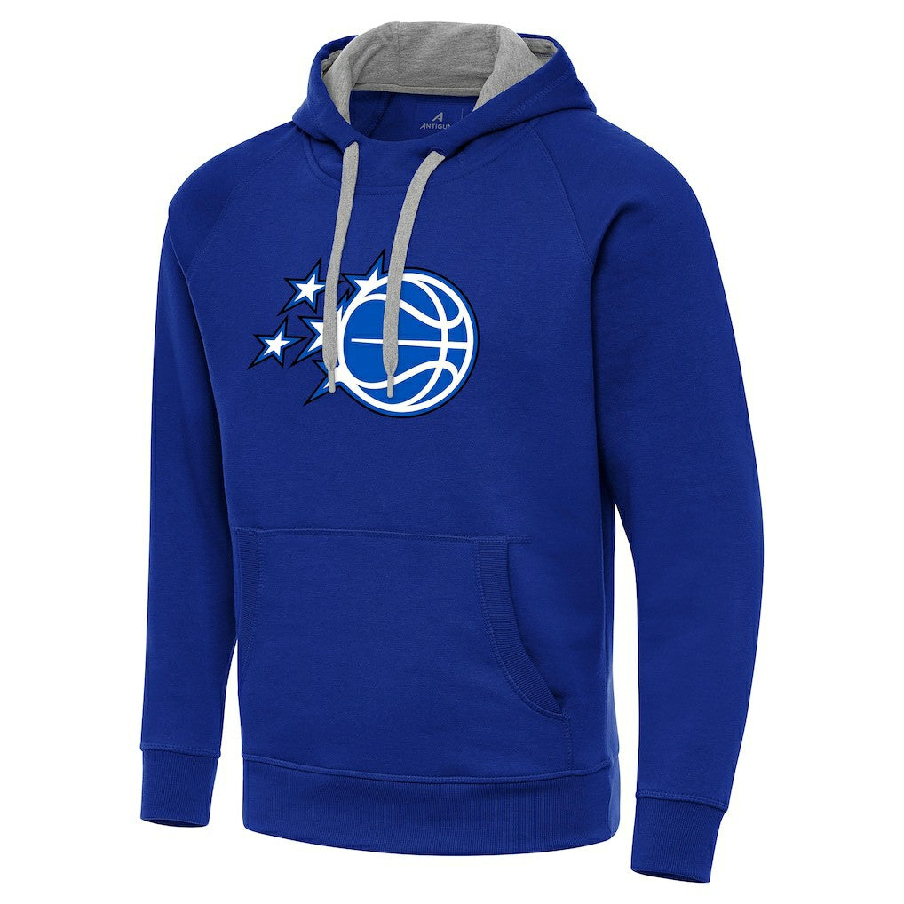 Royal Orlando Magic Antigua New Logo Victory Pullover Hoodie | NBA