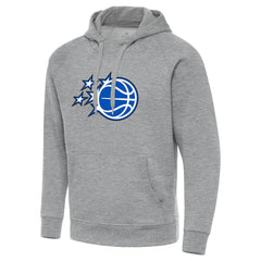 Heather Gray Orlando Magic Antigua New Logo Victory Pullover Hoodie | NBA