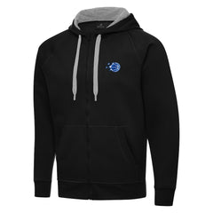 Black Orlando Magic Antigua New Logo Victory Full-Zip Hooded Sweatshirt | NBA