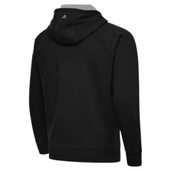 Black Orlando Magic Antigua New Logo Victory Full-Zip Hooded Sweatshirt | NBA