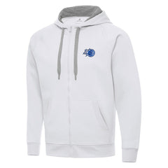 White Orlando Magic Antigua New Logo Victory Full-Zip Hooded Sweatshirt | NBA