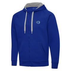 Royal Orlando Magic Antigua New Logo Victory Full-Zip Hooded Sweatshirt | NBA
