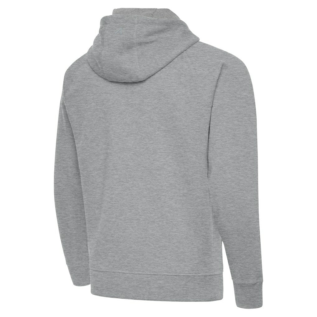 Heather Gray Orlando Magic Antigua New Logo Victory Full-Zip Hooded Sweatshirt | NBA