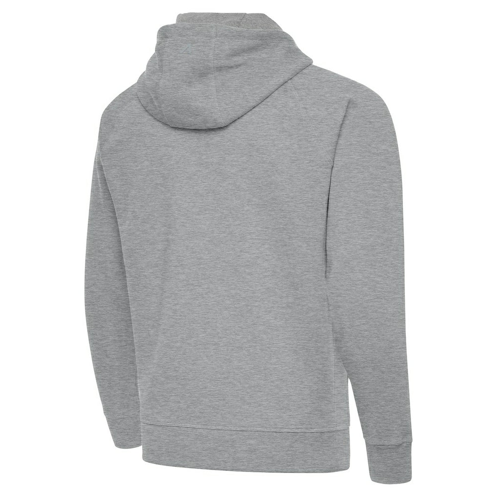 Heather Gray Orlando Magic Antigua New Logo Victory Full-Zip Hooded Sweatshirt | NBA
