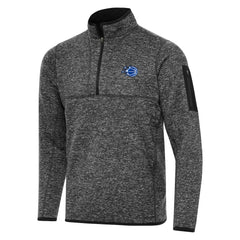 Heather Black Orlando Magic Antigua New Logo Fortune Quarter-Zip Pullover Jacket | NBA