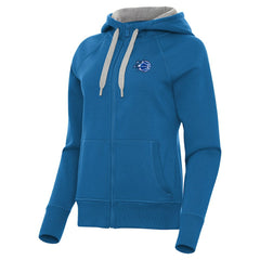 Blue Orlando Magic Antigua Women's New Logo Victory Full-Zip Hooded Sweatshirt | NBA
