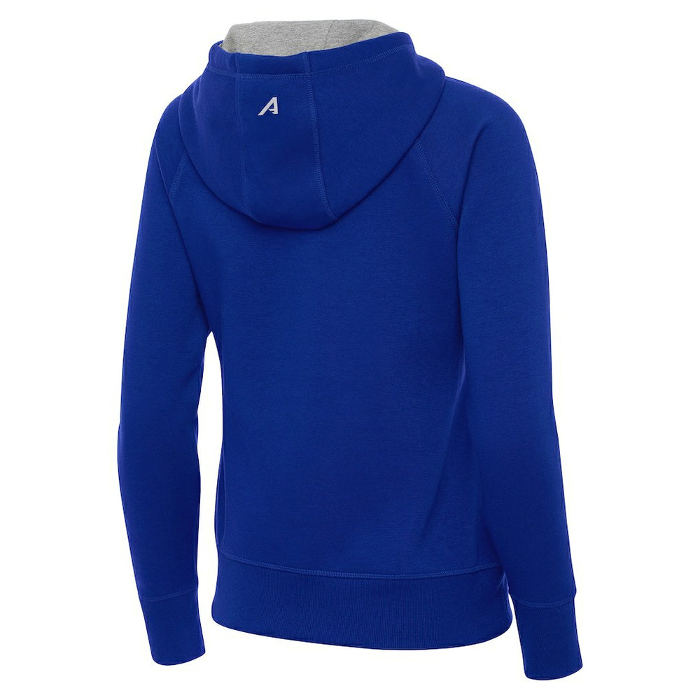 Royal Orlando Magic Antigua Women's New Logo Victory Full-Zip Hooded Sweatshirt | NBA