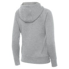 Heather Gray Orlando Magic Antigua Women's New Logo Victory Full-Zip Hooded Sweatshirt | NBA
