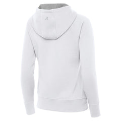 White Orlando Magic Antigua Women's New Logo Victory Full-Zip Hooded Sweatshirt | NBA