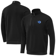 Black Orlando Magic Antigua New Logo Generation Quarter-Zip Pullover Top | NBA