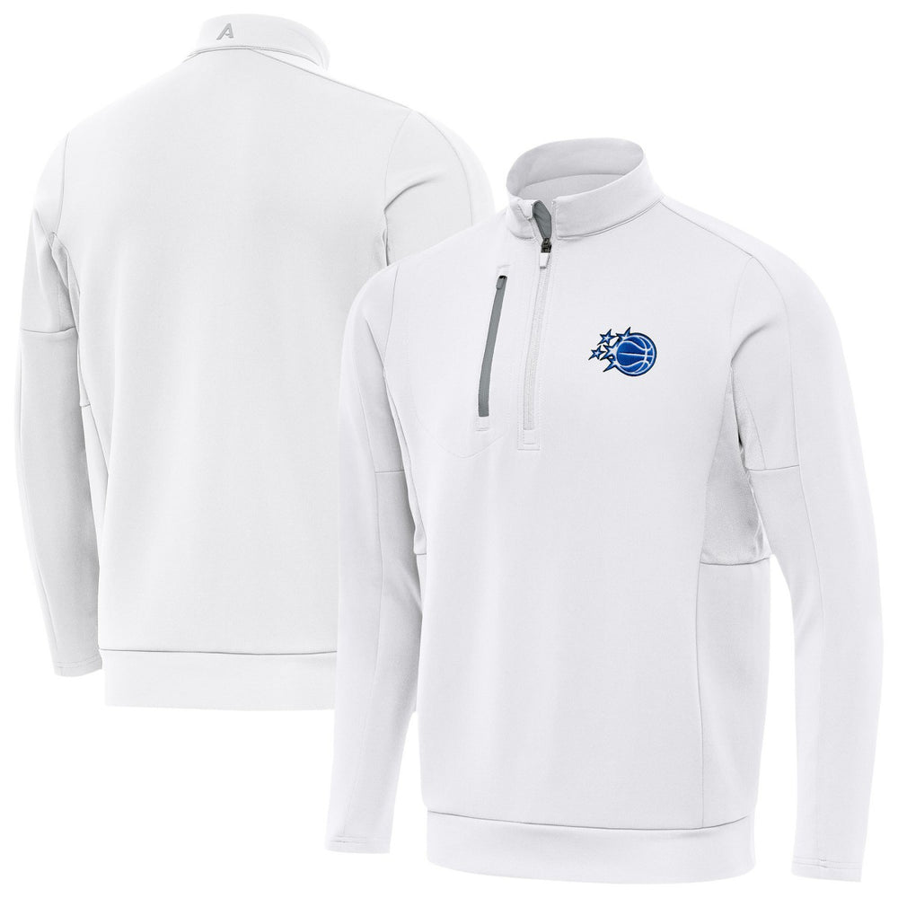White Orlando Magic Antigua New Logo Generation Quarter-Zip Pullover Top | NBA