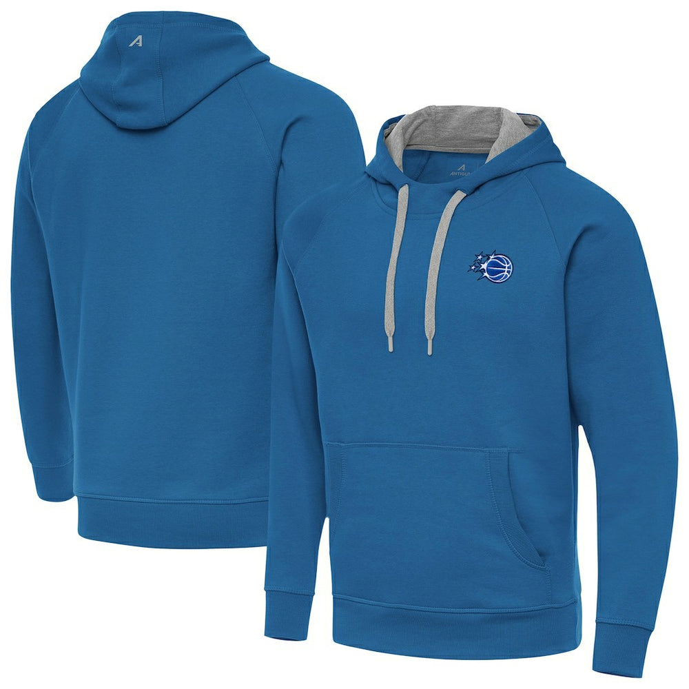 Blue Orlando Magic Antigua New Logo Victory Pullover Hoodie | NBA