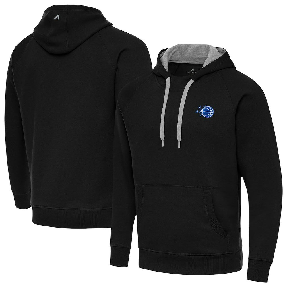 Black Orlando Magic Antigua New Logo Victory Pullover Hoodie | NBA