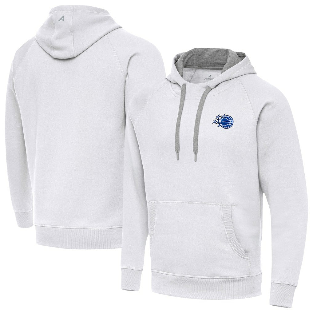 White Orlando Magic Antigua New Logo Victory Pullover Hoodie | NBA