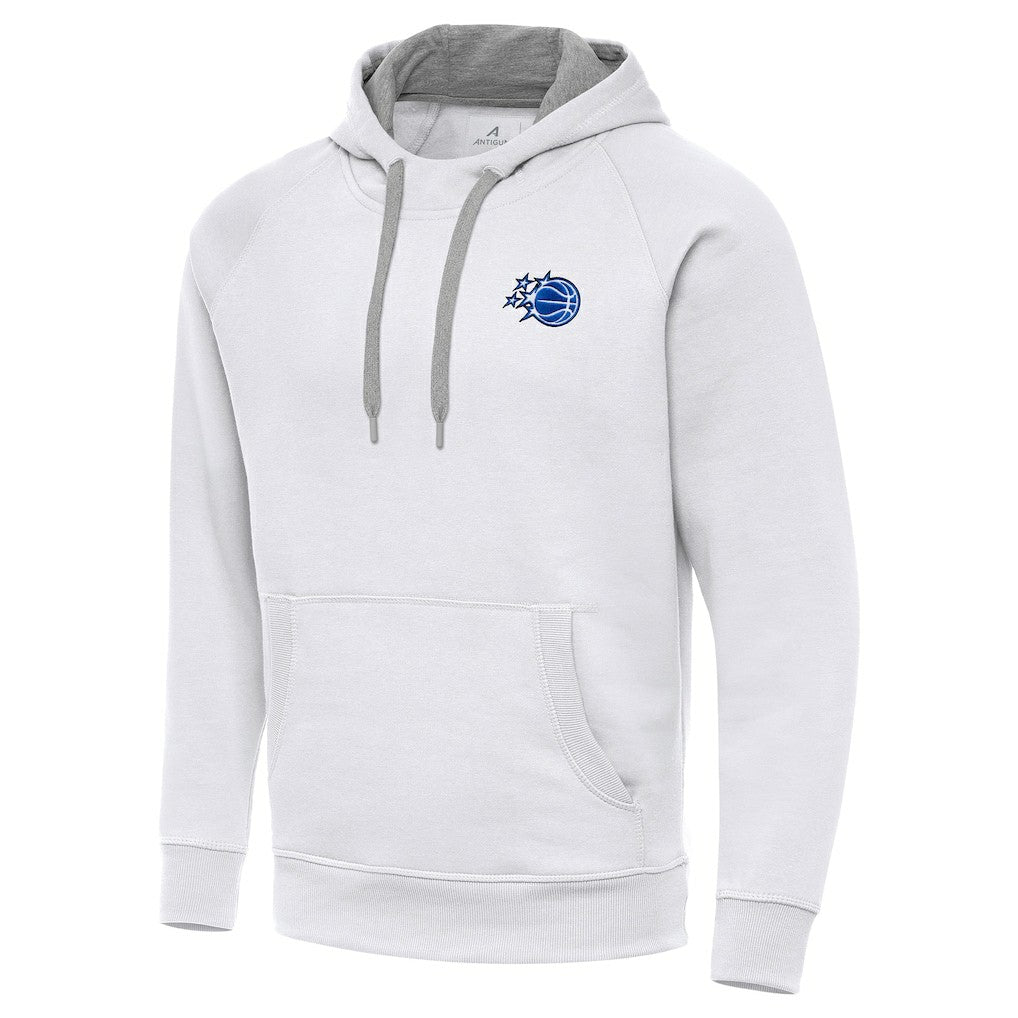 White Orlando Magic Antigua New Logo Victory Pullover Hoodie | NBA
