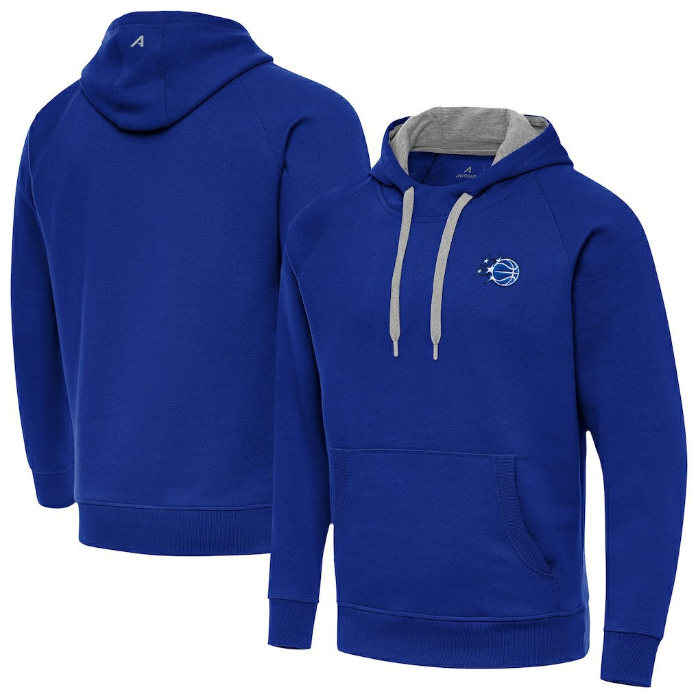 Royal Orlando Magic Antigua New Logo Victory Pullover Hoodie | NBA