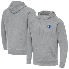 Heather Gray Orlando Magic Antigua New Logo Tall Victory Pullover Hoodie | NBA