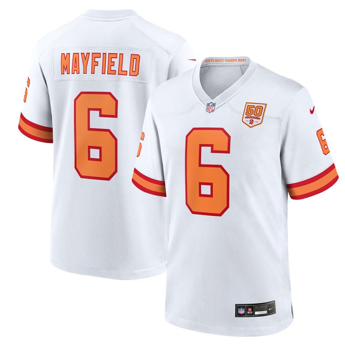 Tampa Bay Buccaneers Baker Mayfield '76  50th Season Game Jersey | NFL On sale