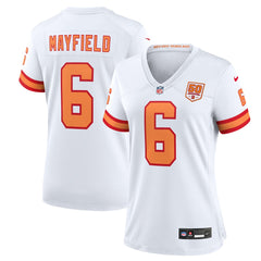 Tampa Bay Buccaneers Baker Mayfield '76  Women's 50th Season Game Jersey | NFL Sale