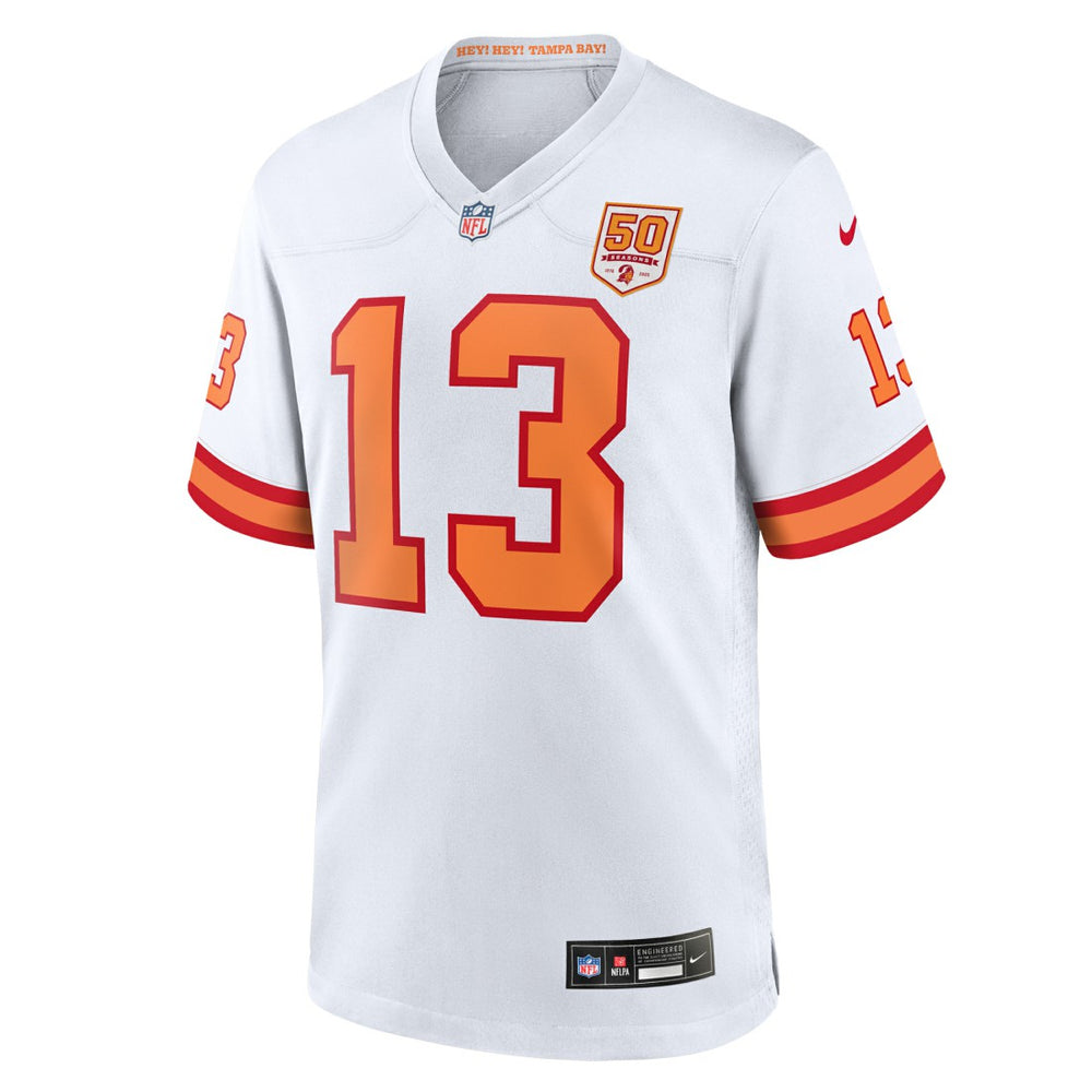 Tampa Bay Buccaneers Mike Evans '76  50th Season Game Jersey | NFL Hot