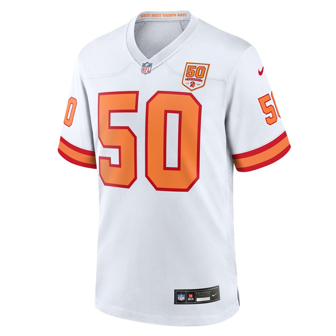 Tampa Bay Buccaneers Vita Vea '76  50th Season Game Jersey | NFL Outlet