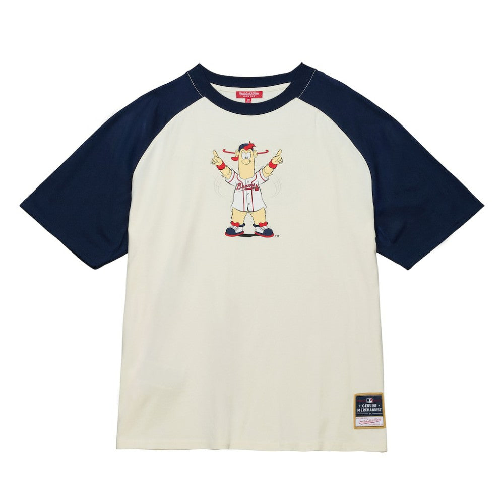 Atlanta Braves Mitchell & Ness Women's Boyfriend Raglan T-Shirt - MLB T-shirts