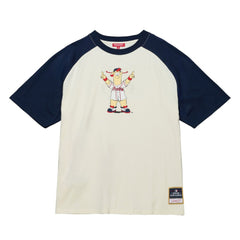 Atlanta Braves Mitchell & Ness Women's Boyfriend Raglan T-Shirt - MLB T-shirts