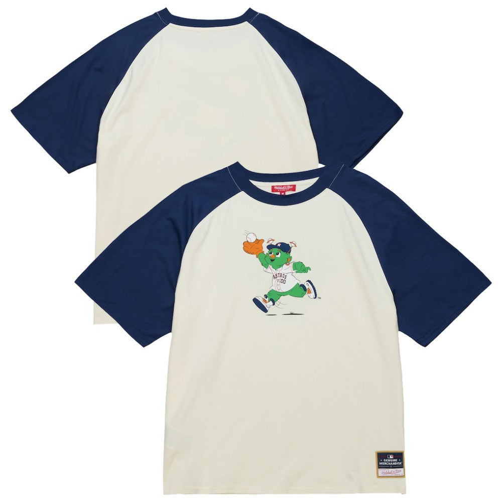 Houston Astros Mitchell & Ness Women's Boyfriend Raglan T-Shirt - MLB T-shirts