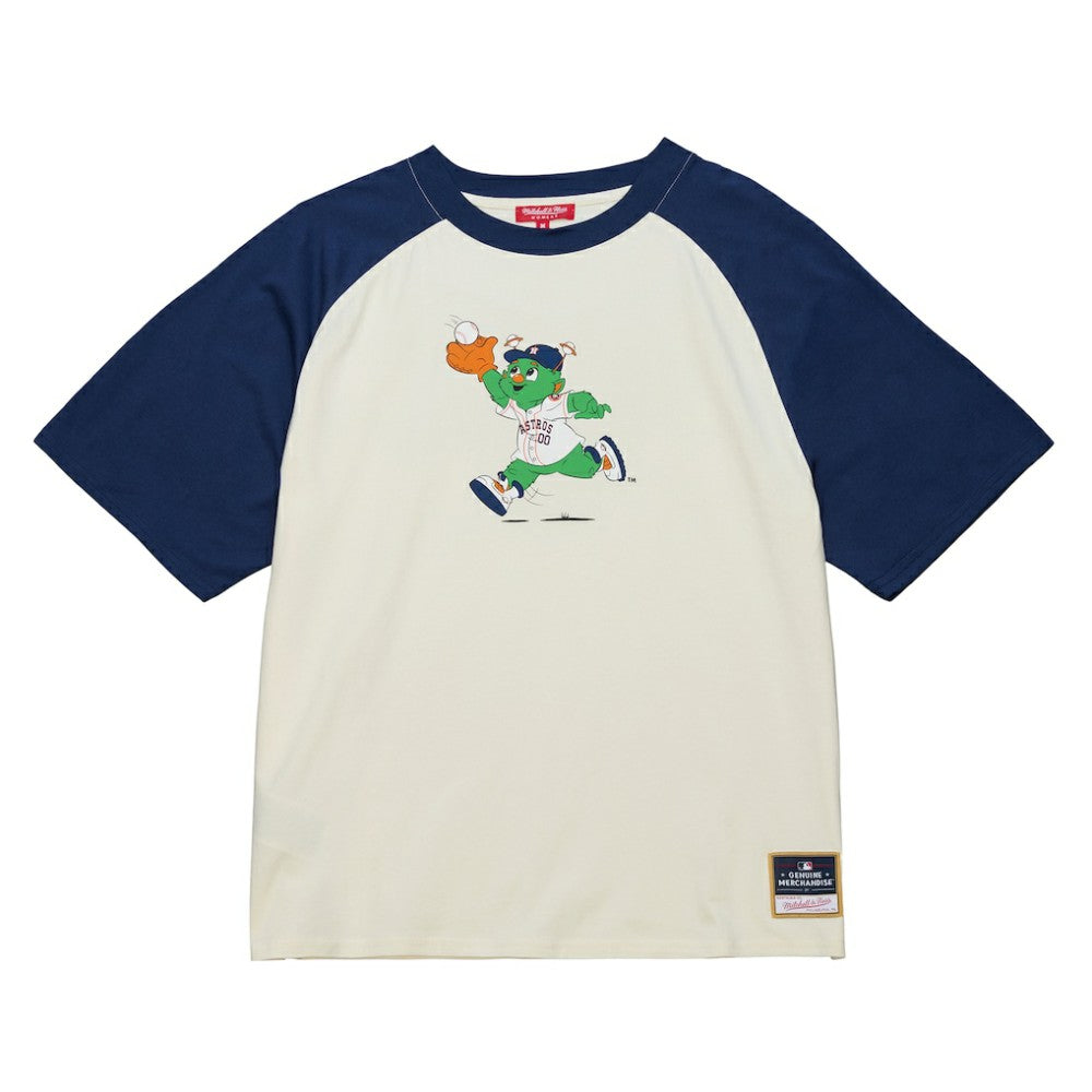 Houston Astros Mitchell & Ness Women's Boyfriend Raglan T-Shirt - MLB T-shirts