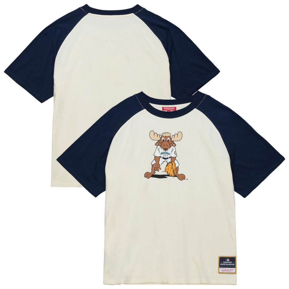 Seattle Mariners Mitchell & Ness Women's Boyfriend Raglan T-Shirt - MLB T-shirts
