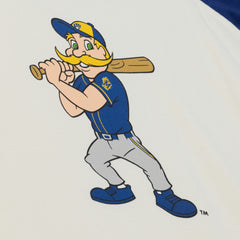 Milwaukee Brewers Mitchell & Ness Women's Boyfriend Raglan T-Shirt - MLB T-shirts