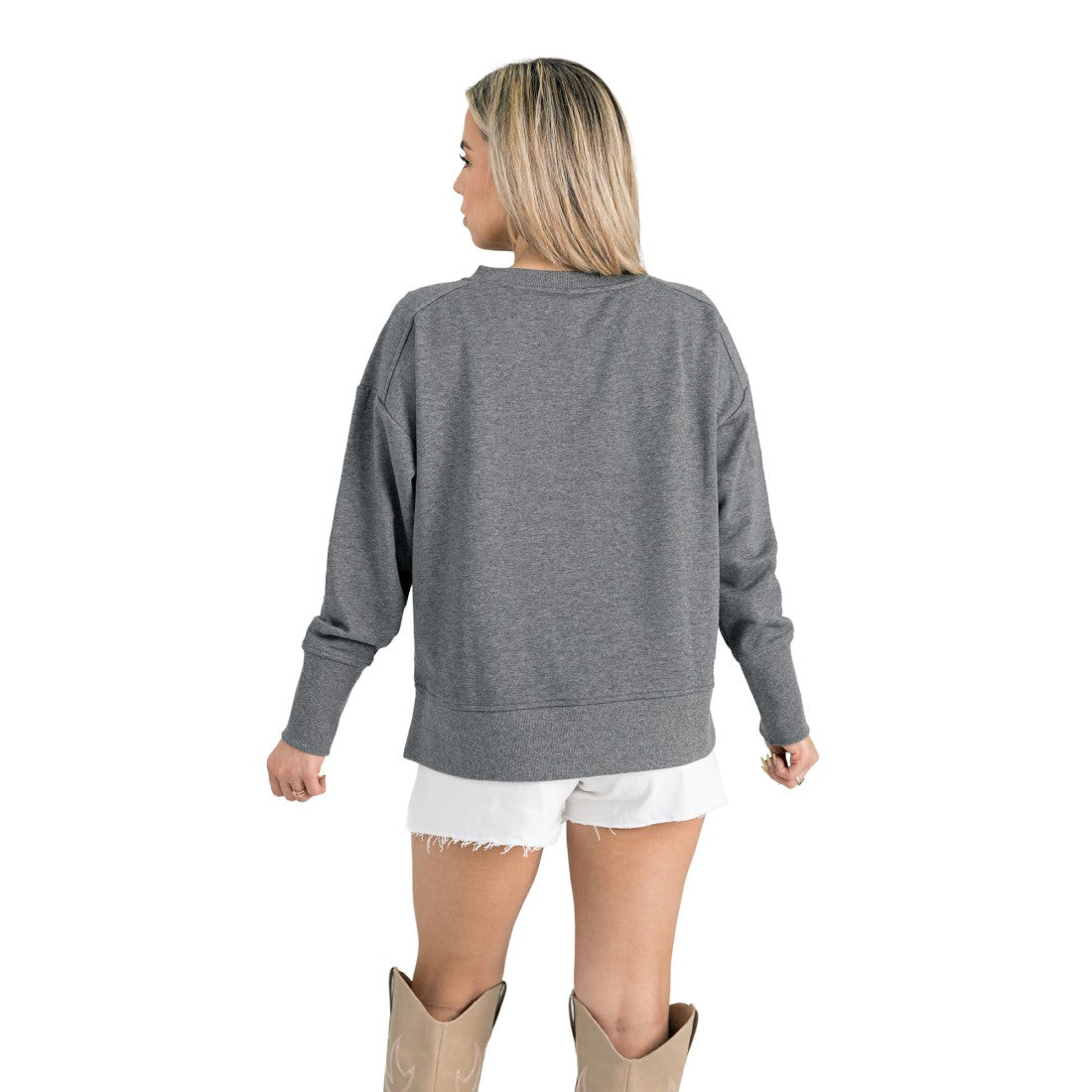 Green Bay Packers Gameday Couture Women's French Terry V-Neck Pullover Sweatshirt | NFL Near me