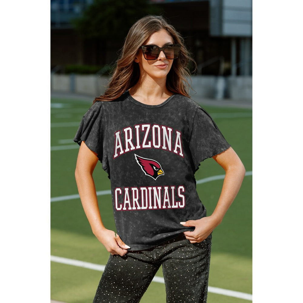 Arizona Cardinals Gameday Couture Women's Relaxed Flutter Sleeve T-Shirt | NFL Sale
