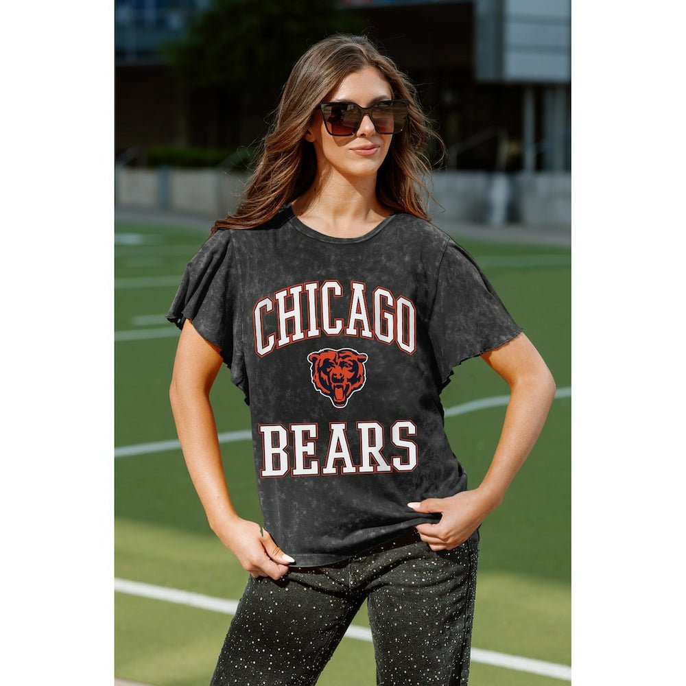 Chicago Bears Gameday Couture Women's Relaxed Flutter Sleeve T-Shirt | NFL US