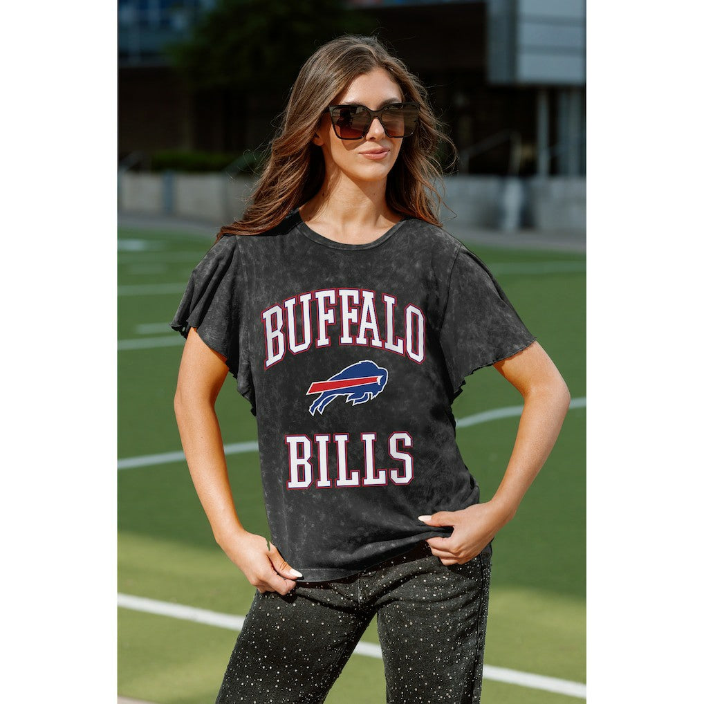 Buffalo Bills Gameday Couture Women's Relaxed Flutter Sleeve T-Shirt | NFL US