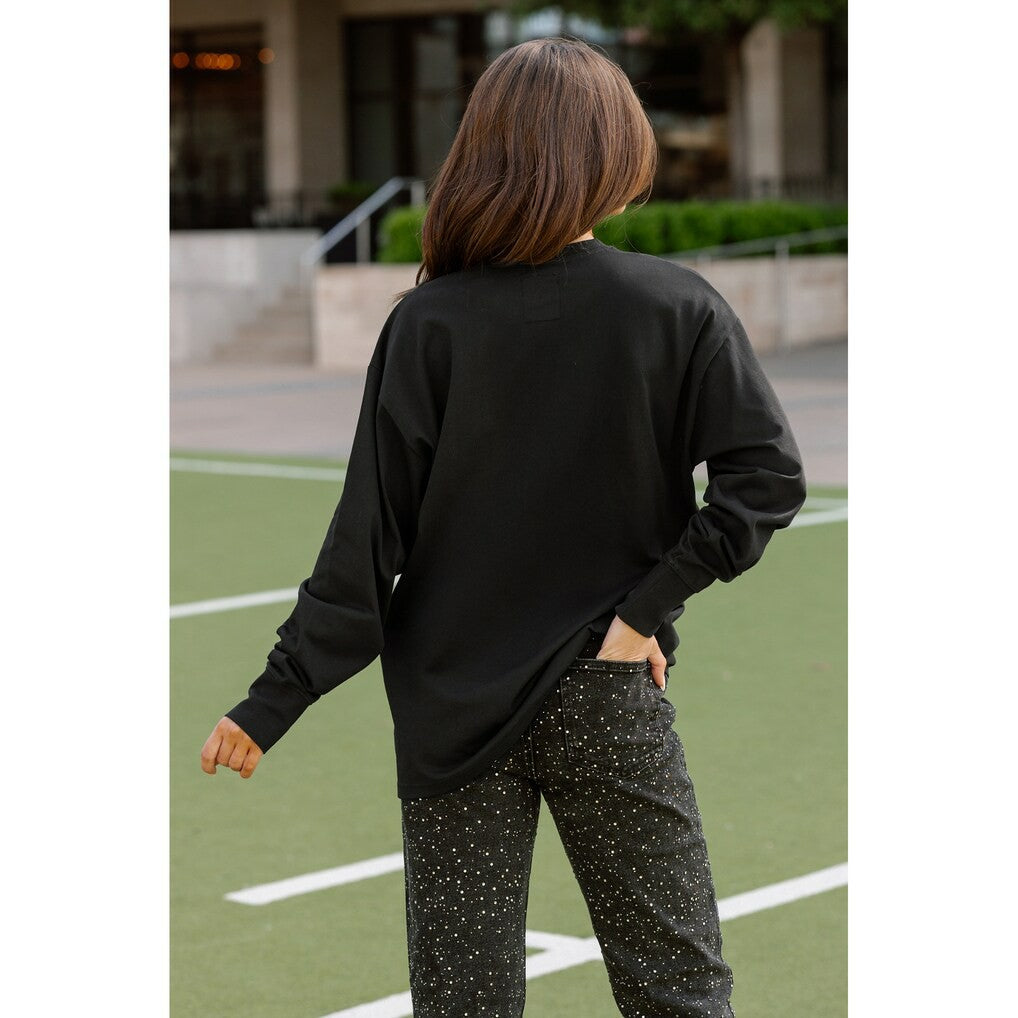 Atlanta Falcons Gameday Couture Women's Oversized Long Sleeve T-Shirt | NFL Near me