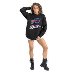 Buffalo Bills Gameday Couture Women's Oversized Long Sleeve T-Shirt | NFL New