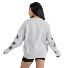 Minnesota Vikings Gameday Couture Women's Resilience Relaxed Rhinestone Pullover Sweatshirt | NFL New