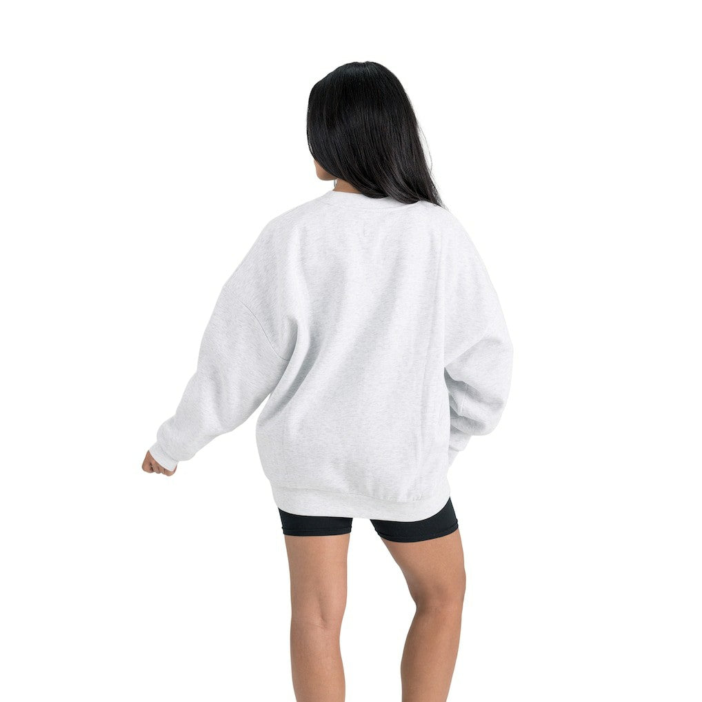 New York Jets Gameday Couture Women's Traditional Logo Oversized Premium Fleece Pullover Sweatshirt | NFL Hot