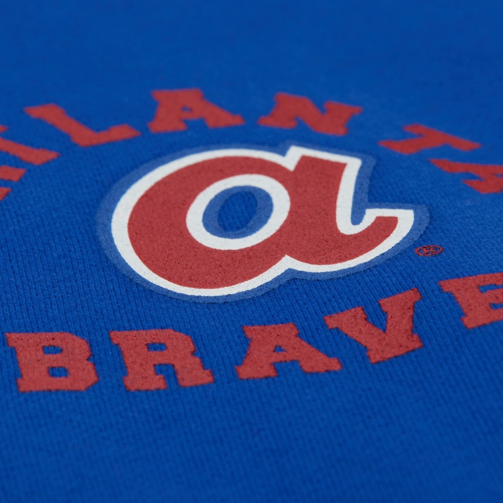 Atlanta Braves Mitchell & Ness Women's Cooperstown Collection Crewneck Sweatshirt - MLB Sweatshirts
