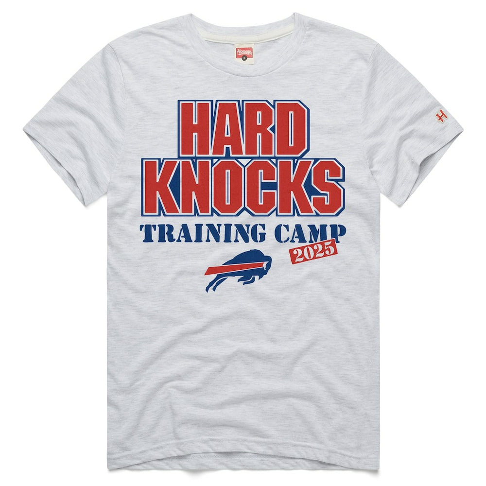 Buffalo Bills Homage 2025 Hard Knocks Training Camp Tri-Blend T-Shirt | NFL Discount
