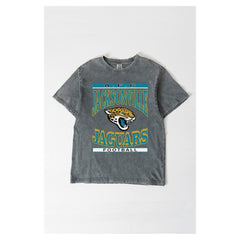 Jacksonville Jaguars Gameday Couture Women's Oversized Classic Grind Washed T-Shirt | NFL On sale